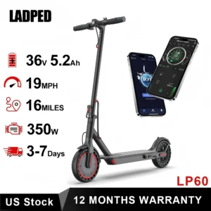 Electric Scooter 350W 19mph Max Speed 8.5inch tire Folding Electric Scooter 16miles Max Range for Adult