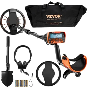 Metal Detector for Adults & Kids 10Inch Waterproof Search Coil with LCD Display