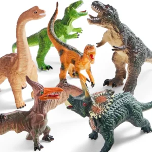 Jumbo Dinosaur Toys Large Soft Dinosaur Figures Realistic Jurassic World Toys for Kids