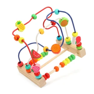 Wooden Fruit Beads Puzzle